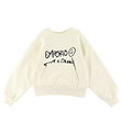 Emporio Armani Sweatshirt - Kurz geschnitten - Vanilla Ice m. Sc