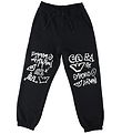 Emporio Armani Jogginghosen - Schwarz m. Weiß