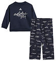 adidas Performance Sweat Set - I Bluv Jogger - Navy/White