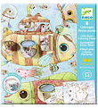 Djeco Coloring Sheet w. Small Doors - Malo's Trip