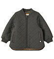 Wheat Thermo Jacket w. Lining - Benni - Raven