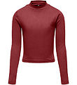 Kids Only Blouse - Rib - Cropped - KogLinea - Syrah