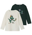 Name It Blouse - NmmVux - 2-Pack - Pine Grove/Jet Stream/Tennis 