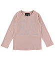 Emporio Armani Bluse - Rose Smoke m. Strassstein