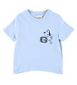 GANT T-shirt - Fresh Blue w. Dog