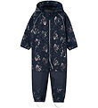 Name It Softshelloverall m. Fleece - Noos - NmfAlfa08 - Dark Sap