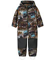 Name It Softshell Dress m. Fleece - NmmAlfa08 - Rosin/Mud Race