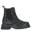Angulus Boots - Chelsea - Teal w. Glitter