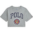 Polo Ralph Lauren T-paita - Rajattu - Harmaa melange M. Tulosta