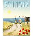 Vissevasse Poster - 50x70 cm - Denmark - Summer life