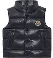 Moncler Dunväst - Bernard - Marinblå