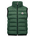 Moncler Down Vest - Contrin - Dark Green
