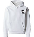 Sweat à Capuche The North Face - Coordonnées graphiques - Blanc