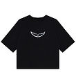 Zadig & Voltaire T-shirt - Black w. White