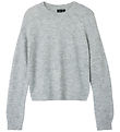 LMTD Blouse - Noos - Knitted - NlfLodet - Light Grey Melange/14-