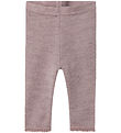 Name It Leggings - Noos - Ull - NbfWang - Purple Dove