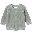 Lil' Atelier Cardigan - NbnEmlen - Knitted - Limestone