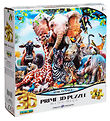 Prime 3D Puzzle Jigsaw Puzzle - 3D - 63 Bricks - African Smile