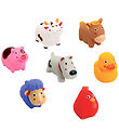 Ludi Bath Toy - Farm Animals - 7 pcs