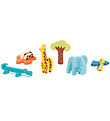 Puzzle en mousse Ludi - 3D - 18 Briques - Animaux