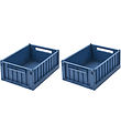 Liewood Klappbox - 25x18x9,5 cm - Small - Weston - 2er-Pack - In