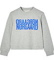 Mads Nørgaard Collegegenser - Talinka - Light Grey Melange