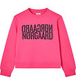 Mads Nørgaard Sweatshirt - Talinka - Carmine Rose