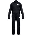 Under Armour Trainingsanzug - Kurz geschnitten - Schwarz/Weiß