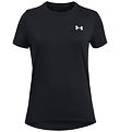 T-Shirt Under Armour - KO - Noir av. Logo à Rayures