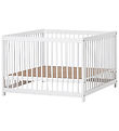 Hoppekids Playpen - Ida-Marie - 91x85x71 cm - White