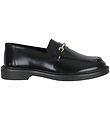 Steve Madden Shoe - Huddles Loafer - Black Leather