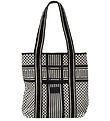 Lala Berlin Shopper - Tote Carmela 2.0 - Erbe Stripe Black