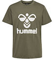 Hummel T-skjorte - HmlTres - Dusty Olive