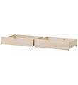 Hoppekids Drawers w. Wheels - 2 pcs - 70x160 cm - Natural