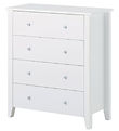 Hoppekids Kommode m. 4 Schubladen - Christian - 94,5 x 84 x 40 c