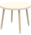 Flexa Table - Dots - 60x47 cm - Cream