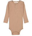 Bodysuit L/æ - Rib - Cardamom