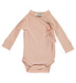 MarMar Wrap Bodysuit L/æ - Modal - Belita - Rose