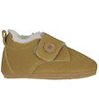 Wheat Leder-Krabbelschuhe Mit Futter - Taj - Zimt