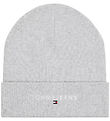 Tommy Hilfiger Mütze - Strick - Silber Grey