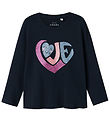Name It Bluse - Nmviolett - Dark Sapphire/Love