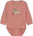 Minymo Body Ehemann - Dusty Rose m. Hund