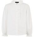 Chemise Emporio Armani - Blanc av. Imprimé