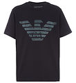 Emporio Armani T-Shirt - Navy m. Logo
