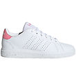 adidas Performance Skór - Advantage Base 2.0 - Hvítur/Bleikt