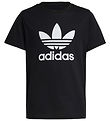 adidas Originals T-shirt - Trefoil - Black