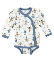 Joha Wikkelromper L/æ - Wol/Bamboe - Off White