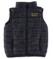 EA7 Daunenweste - Schwarz m. Gold
