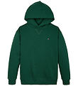 Tommy Hilfiger Hettupeysa - U Tímalaus - Skraut Green