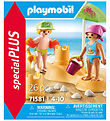 Playmobil SpecialPlus - kids w. Sandcastle - 71581 - 26 Parts